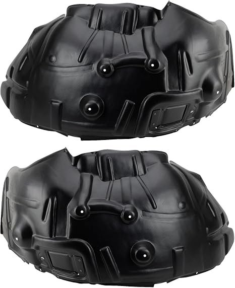 TRQ Front Inner Fender Liner Set | For 2013-2018 Ram 1500 2019 1500 Classic